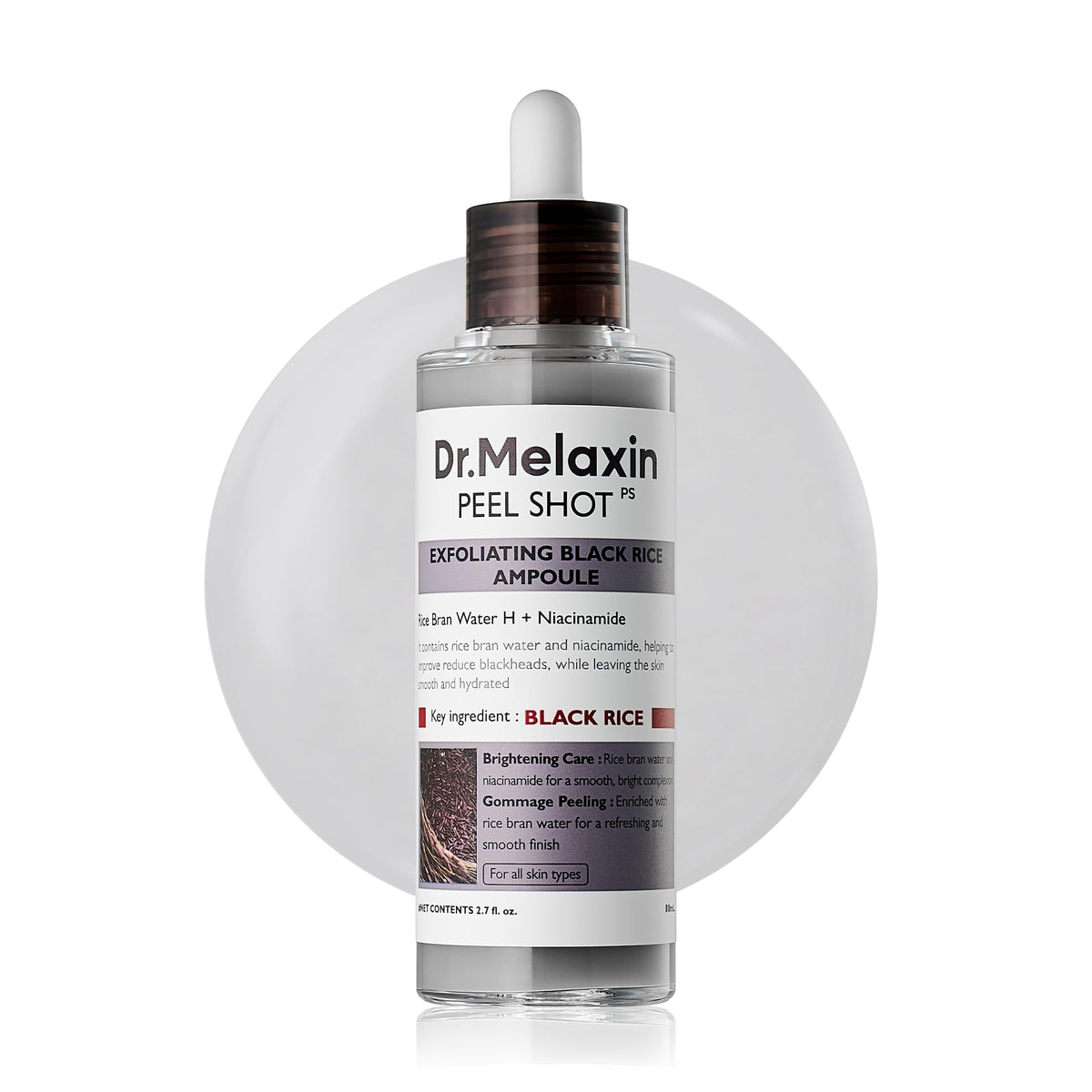 Ampola Esfoliante Black Rice Peel Shot