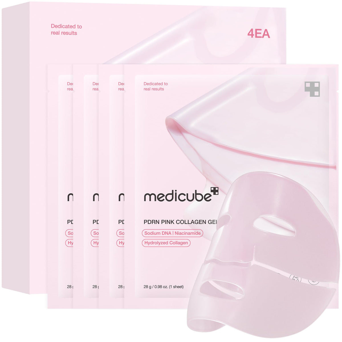 Máscara de Geléia com DNA de Salmão PDRN Rosa