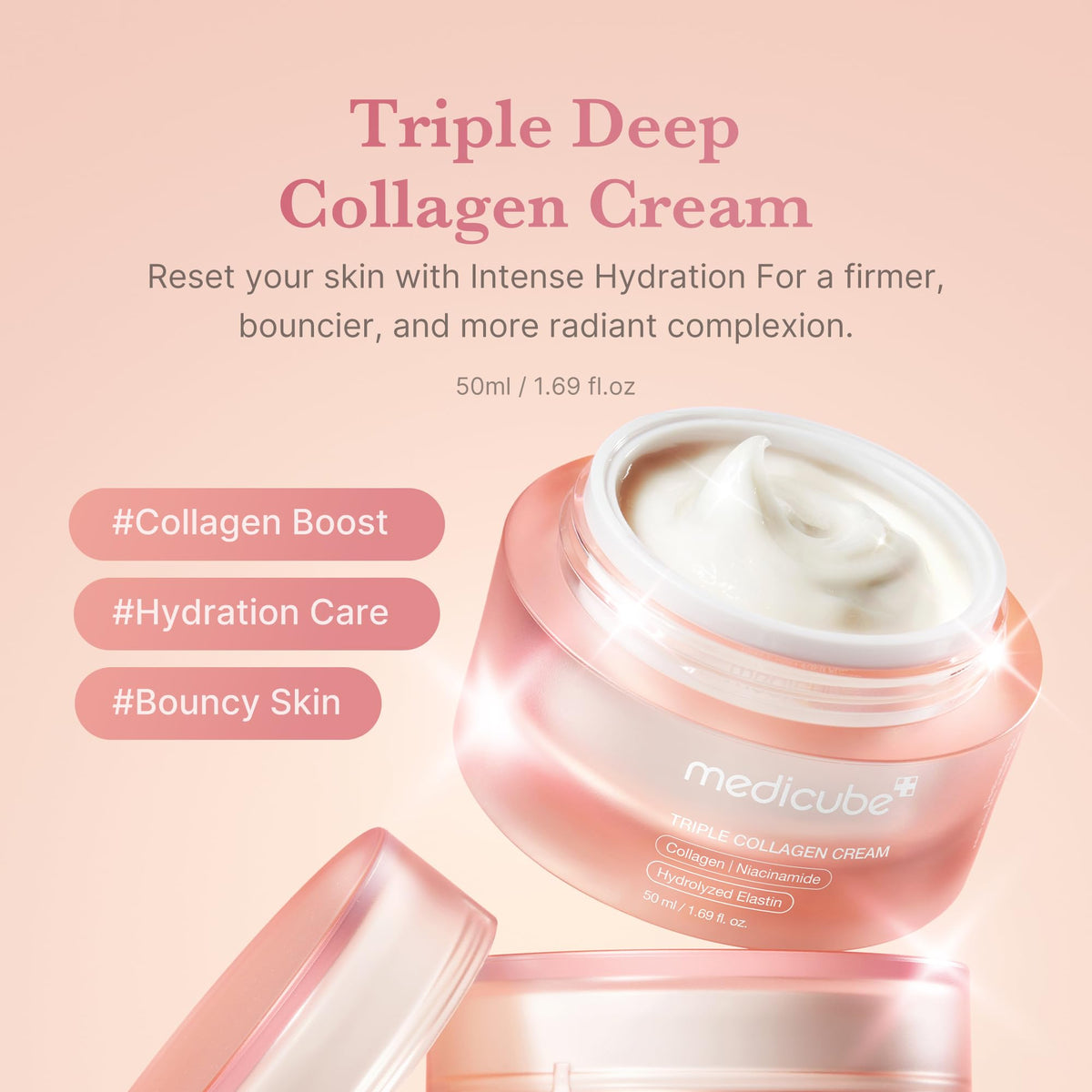 Creme Triple Collagen para Hidratação e Firmeza