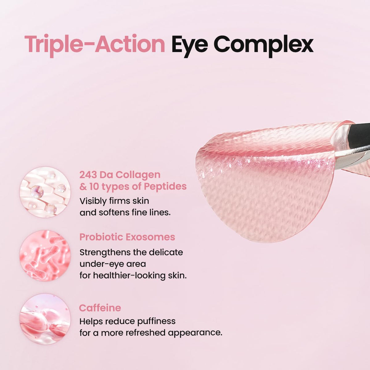 Adesivos de Hidrogel para a Área dos Olhos