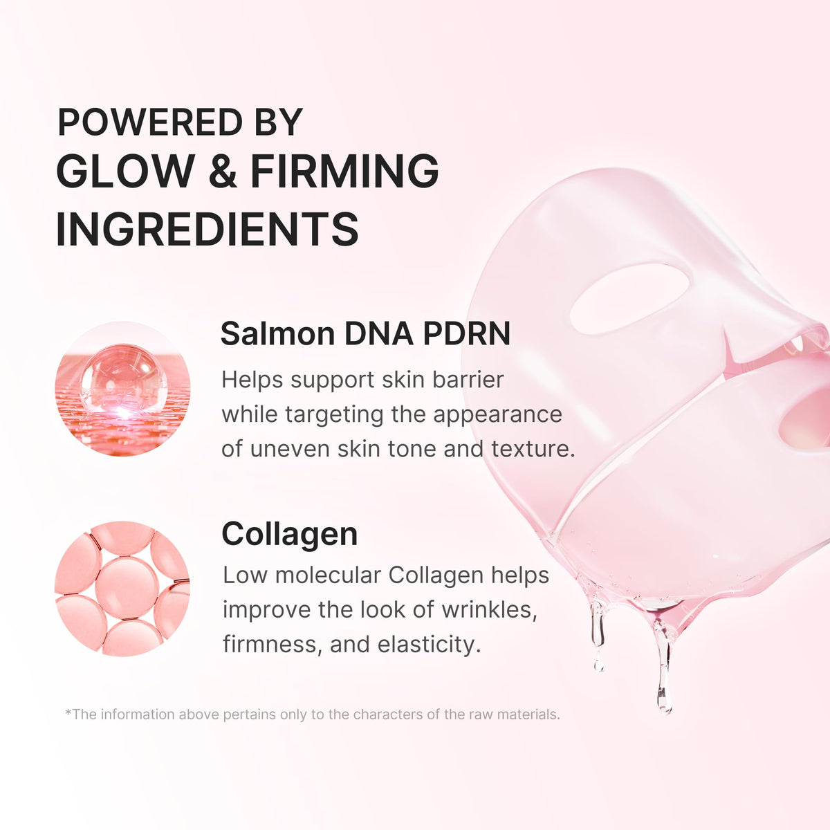 Máscara de Geléia com DNA de Salmão PDRN Rosa
