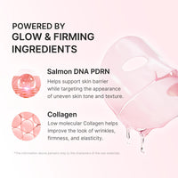 Máscara de Geléia com DNA de Salmão PDRN Rosa