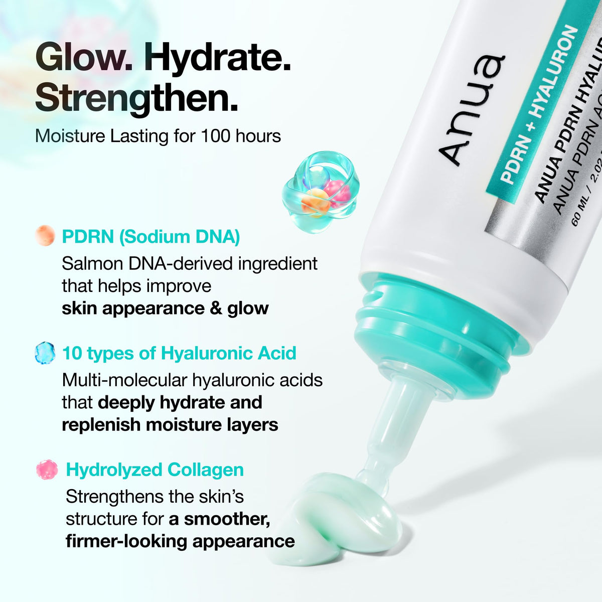 PDRN Ácido Hialurônico 100 Creme Hidratante