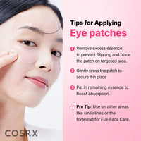 Pink Peptides Colágeno Hidrogel Adesivo para Olhos para Inchaço