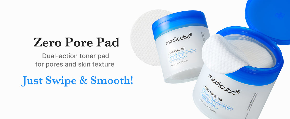 Toner Pads Zero Pore Pad 2.0 para Esfoliação