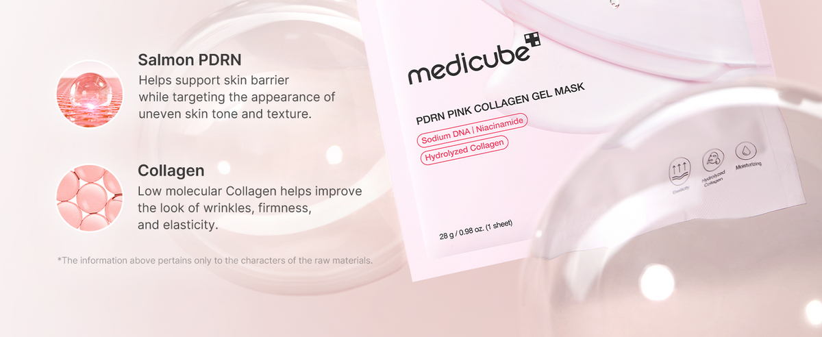 Máscara de Geléia com DNA de Salmão PDRN Rosa