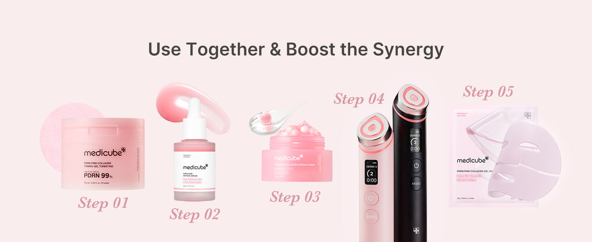Sérum com Peptídeo Rosa PDRN e DNA de Salmão