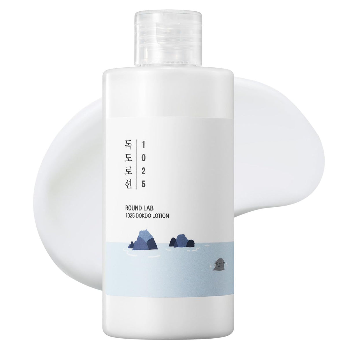 ROUND LAB Loción 1025 Dokdo 6.76 Fl Oz, Hidratación Intensa y Duradera con Triple Ácido Hialurónico, Textura Fluida para Protección de la Barrera Cutánea, Hidratante Facial para Humectación Profunda, Cuidado de la Piel Coreano