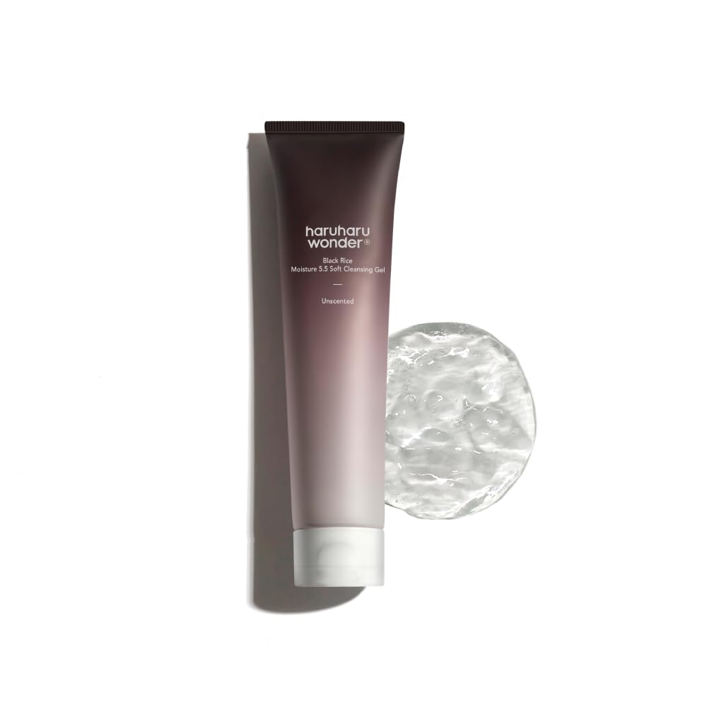 Gel de Limpeza Suave Haruharu Wonder Black Rice Moisture 5.5