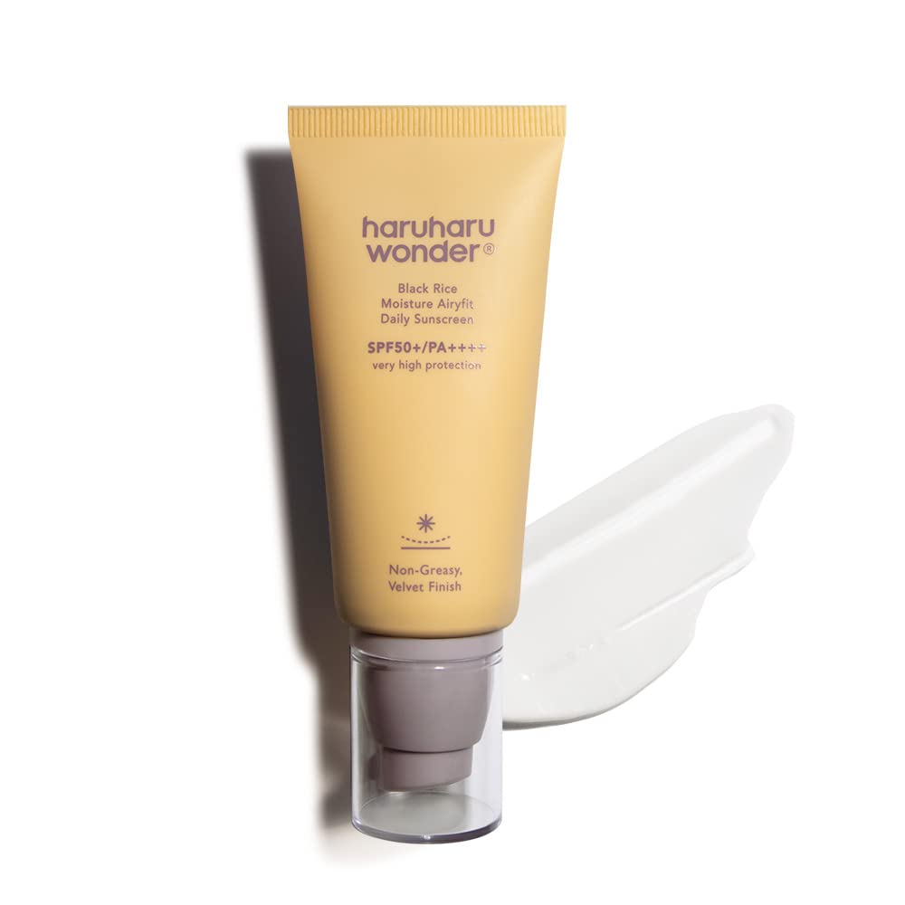 Protetor Solar Diário Airyfit de Arroz Preto SPF50+