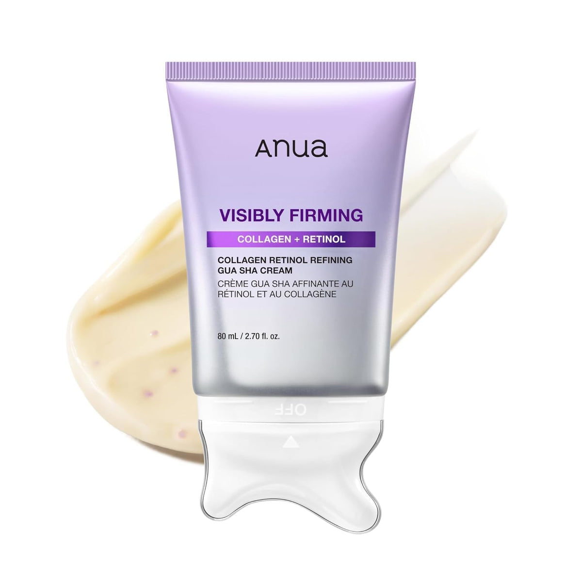 Creme Refinador de Colágeno e Retinol com Gua Sha