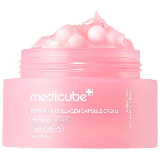 Creme em Cápsulas com DNA de Salmão PDRN Colágeno Rosa