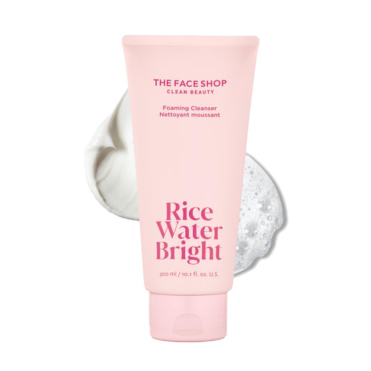 Espuma de Limpeza Bright com Água de Arroz