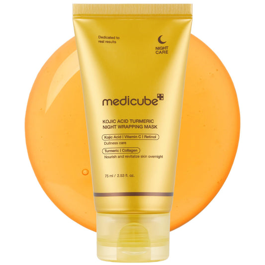Máscara Envolvente Ácido Kójico Cúrcuma – Peel Off Noturno