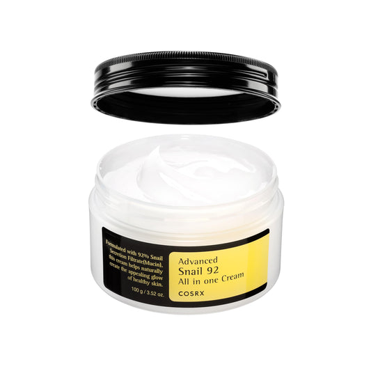 Hidratante Facial com 92% de Mucina de Caracol para Pele Macia e