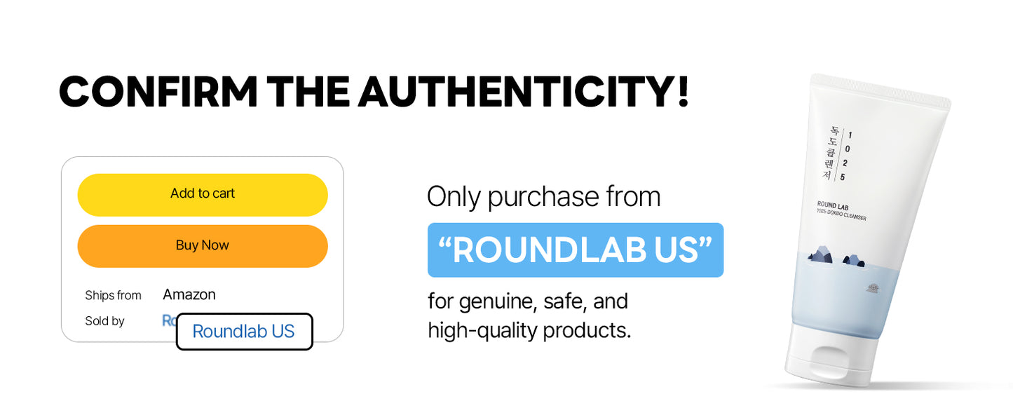 ROUND LAB 1025 Dokdo Cleanser 5,07 Fl Oz, Limpador Facial de Baixo pH para Pele Sensível, Ricas Espumas Suaves para Limpeza Profunda e Remoção de Maquiagem, Lavagem Facial Hidratante com Água do Mar Profunda, Cuidados com a Pele Coreana