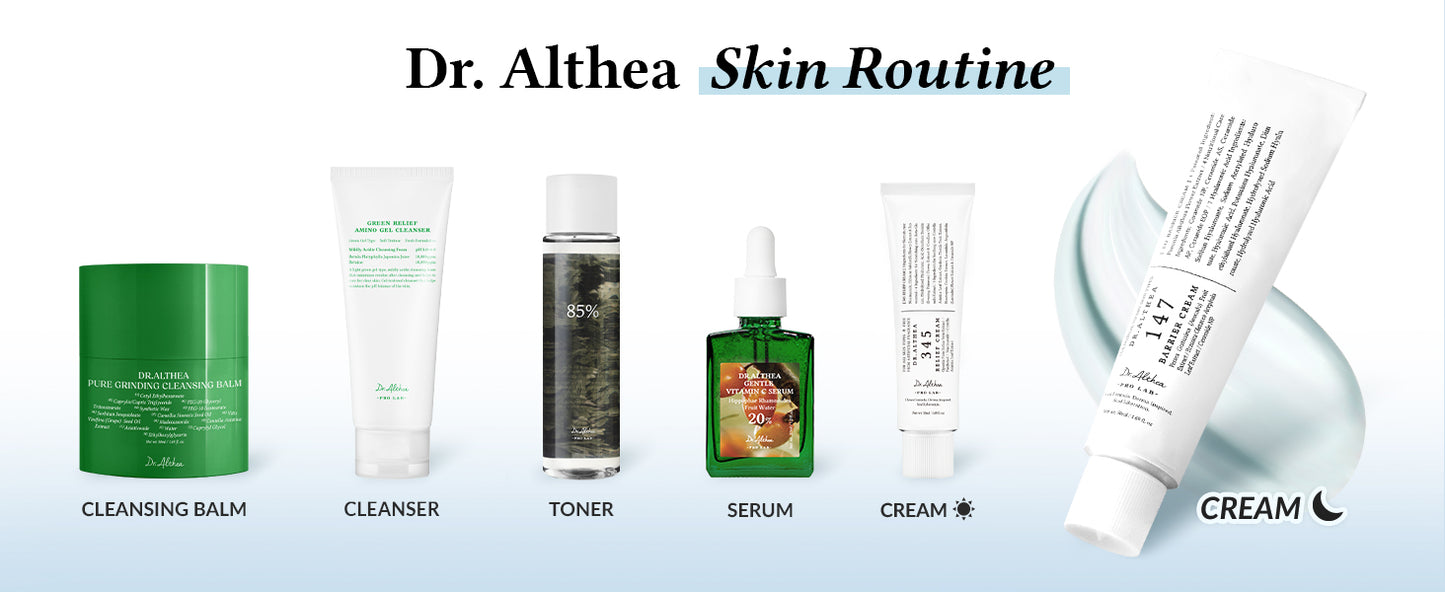 Dr.Althea Creme Protetor 147 | Cuidado Diário da Barreira da Pele | Hidratação Profunda com Ácido Hialurônico e Ceramidas | Cuidados com a Pele Veganos Coreanos para Todos os Tipos de Pele | 50 ml