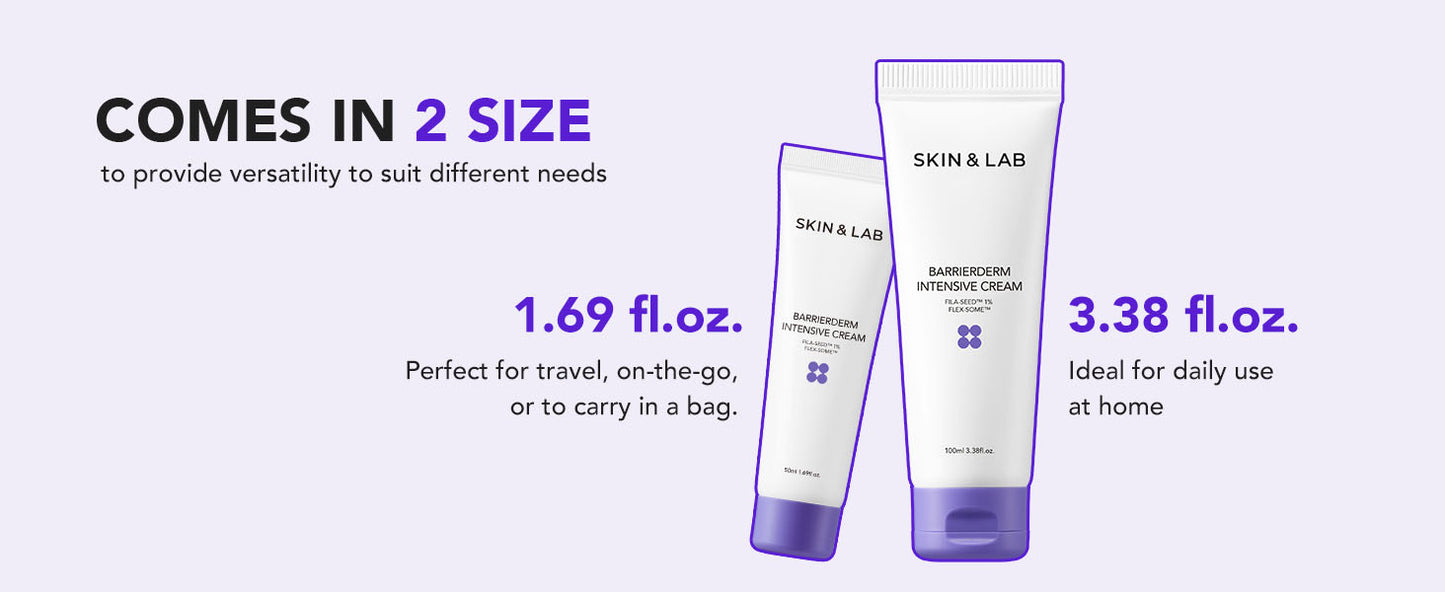  [SKIN&LAB] Barrierderm creme intensivo, hidratante, suave, textura leve, rosto e corpo (100 ml)
