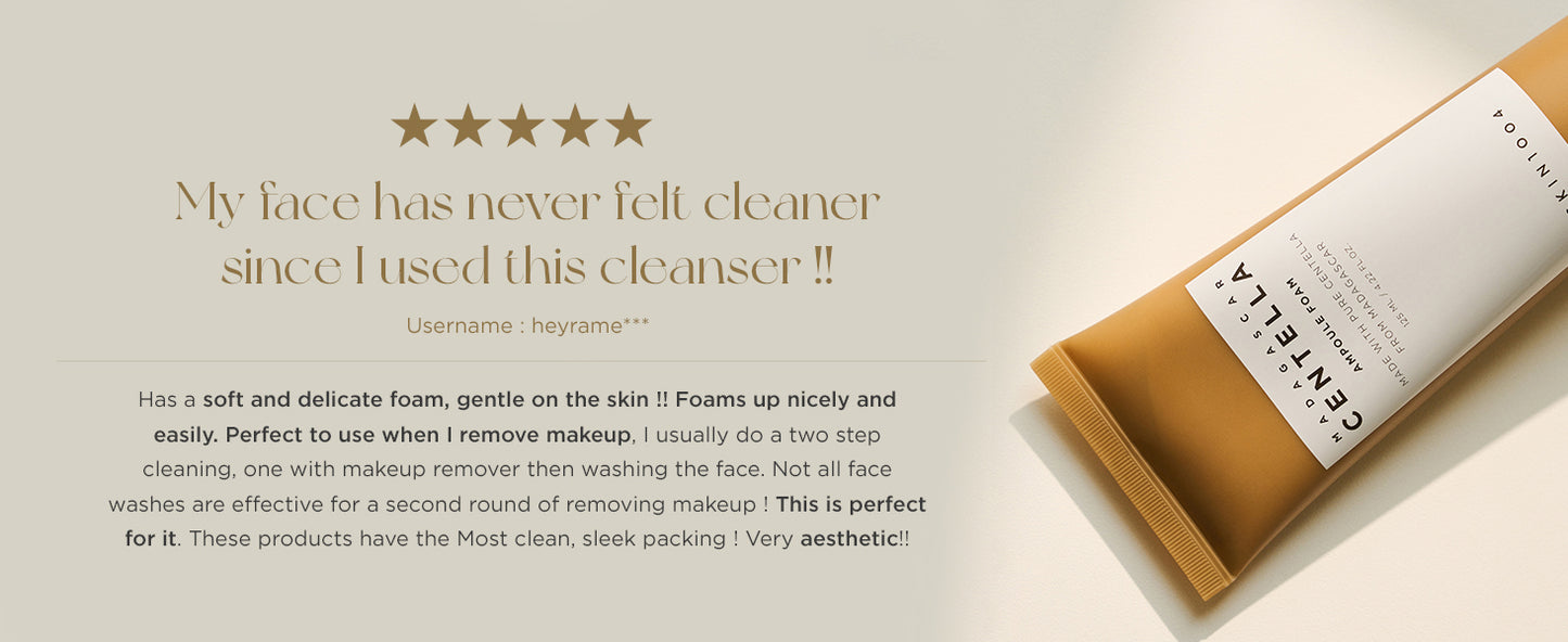 SKIN1004 Espuma Ampoule Centella de Madagascar 125ml, 4,22 fl.oz, Espuma de Limpeza com pH Baixo, Pó de Soda Natural, Surfactante de Coco e Classificação Verde EWG