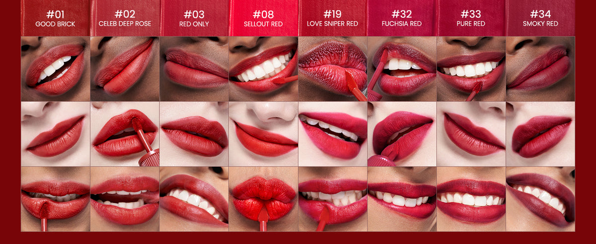 Peripera Ink the Velvet Lip Tint, Cor de Alta Pigmentação, Longa Duração, Leve, Não Testado em Animais, Sem Glúten, Sem Parabenos