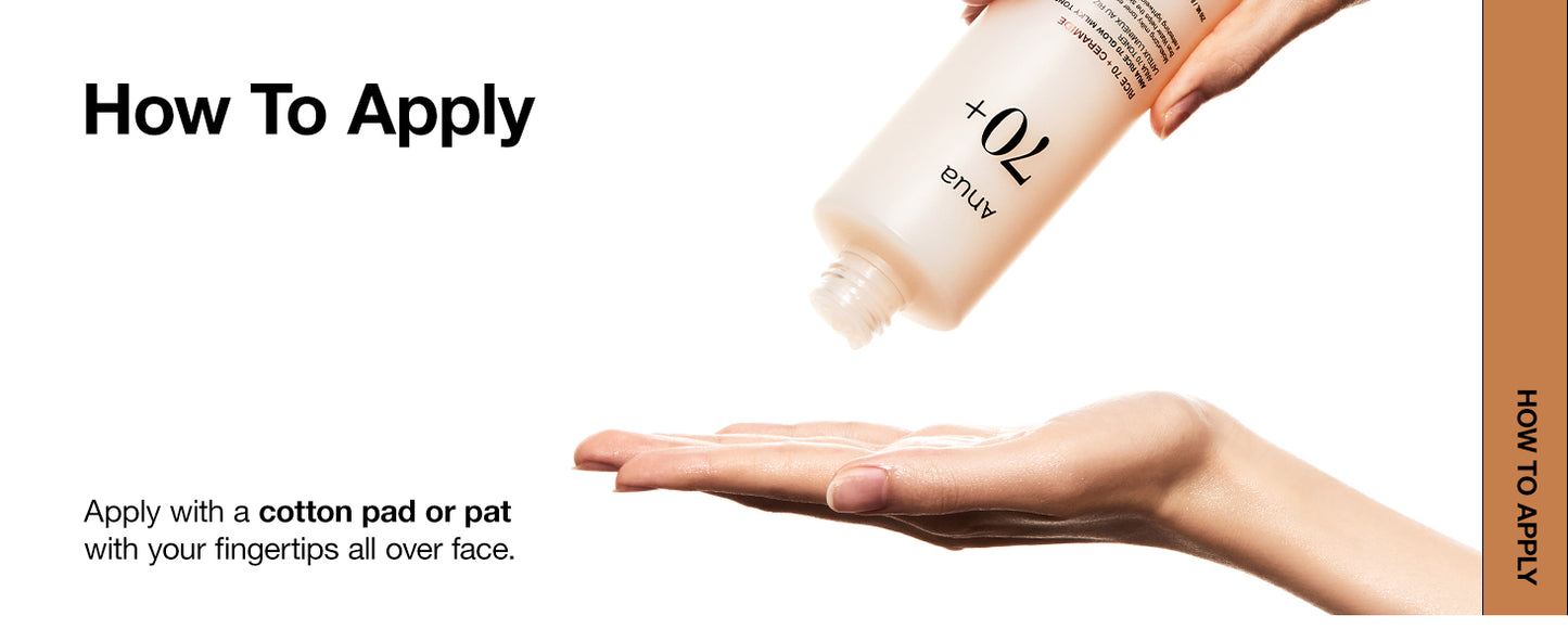  ANUA Rice 70 Glow Milky Toner, para Pele de Vidro, Água de Arroz, Niacinamida, Ceramidas, Pantenol, Sem Fragrância, Não Comedogênico, Seguro para Acne Fúngica, Cuidados com a Pele Coreana, 250ml/8.45fl.oz.