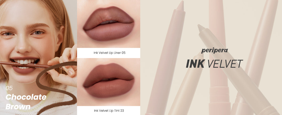 Peripera Ink the Velvet Lip Tint, Cor de Alta Pigmentação, Longa Duração, Leve, Não Testado em Animais, Sem Glúten, Sem Parabenos
