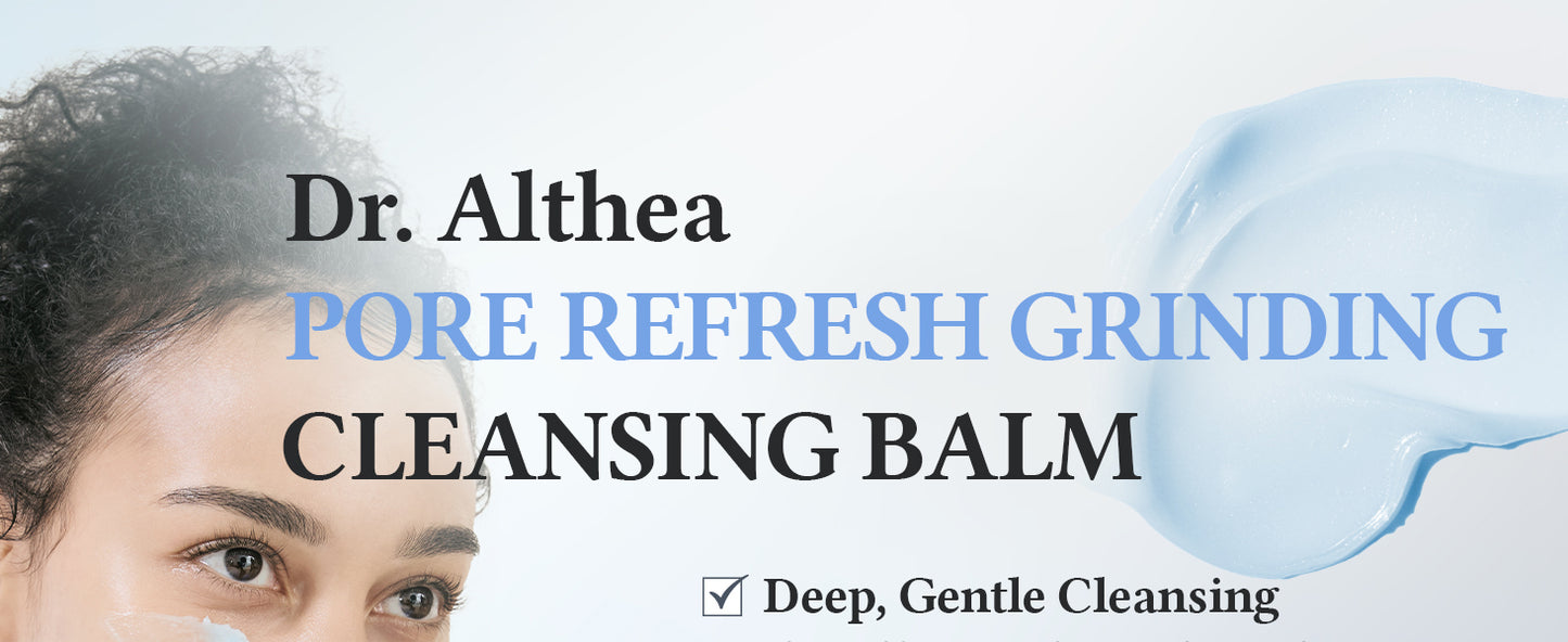 Dr.Althea Bálsamo de Limpeza Moído Refrescante para Poros | Limpador de Poros com Extrato de Chá Verde | Creme de Limpeza de Maquiagem Higiênico em Um Passo | Para Todos os Tipos de Pele | Cuidados com a Pele Veganos Coreanos | 50 ml