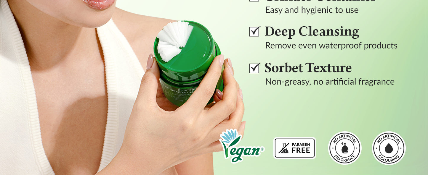 Dr.Althea Bálsamo de Limpeza Pure Grinding | Óleo de Limpeza de Maquiagem Higiênico em Um Passo com Madecassoside | Textura Sorbet Não Oleosa | Calmante para Todos os Tipos de Pele | Cuidados com a Pele Veganos Coreanos | 50 ml