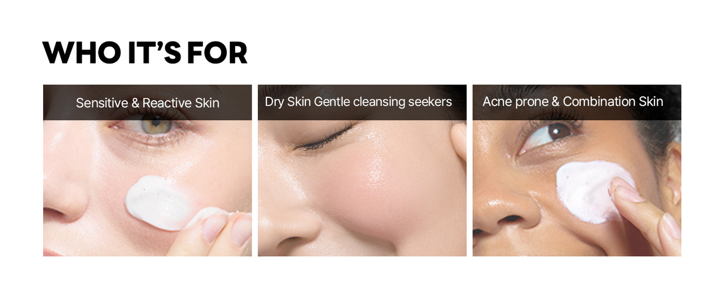 ROUND LAB 1025 Dokdo Cleanser 5,07 Fl Oz, Limpador Facial de Baixo pH para Pele Sensível, Ricas Espumas Suaves para Limpeza Profunda e Remoção de Maquiagem, Lavagem Facial Hidratante com Água do Mar Profunda, Cuidados com a Pele Coreana