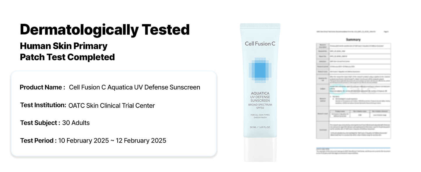  Protetor Solar Facial Cell Fusion C Aquatica UV Defense SPF 50, Hidratante com Fator de Proteção Solar, Leve e Sem Resíduo Branco, Protetor Solar Coreano para o Rosto, 50ml / 1.69 fl.oz