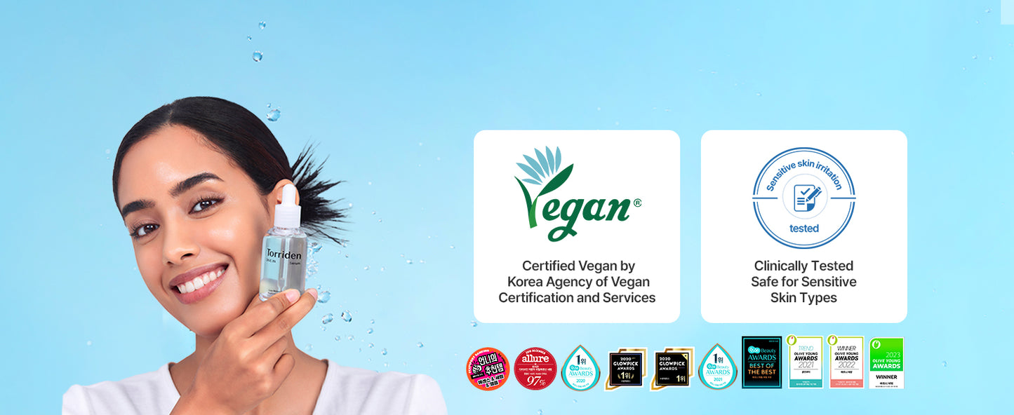 Torriden Sérum DIVE IN Ácido Hialurônico 50ml (1,69 fl.oz.) | Hidratação Profunda para Pele Radiante | Ácido Hialurônico, Pantenol, Alantoína | Sérum Facial Coreano