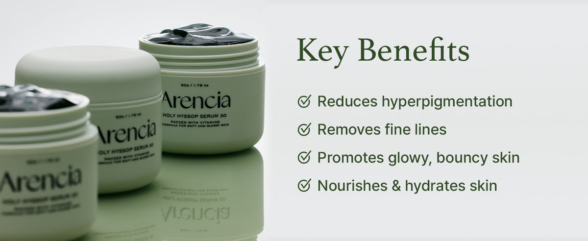 Sérum Máscara Facial Glow Hyssop