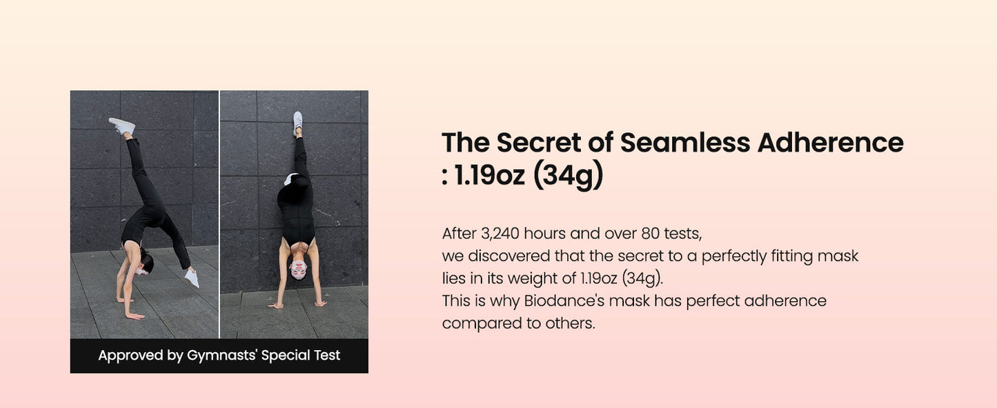BIODANCE Máscara Real Profunda de Bio-Colágeno, Máscara Hidratante Noturna de Hidrogel, Minimização de Poros, Melhoria da Elasticidade, 34g x4un