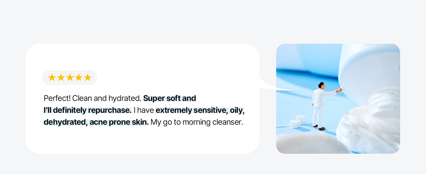 ROUND LAB 1025 Dokdo Cleanser 5,07 Fl Oz, Limpador Facial de Baixo pH para Pele Sensível, Ricas Espumas Suaves para Limpeza Profunda e Remoção de Maquiagem, Lavagem Facial Hidratante com Água do Mar Profunda, Cuidados com a Pele Coreana