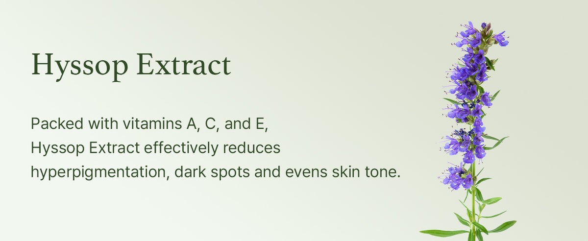 Sérum Máscara Facial Glow Hyssop