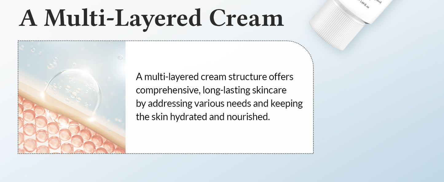 Dr.Althea Creme Protetor 147 | Cuidado Diário da Barreira da Pele | Hidratação Profunda com Ácido Hialurônico e Ceramidas | Cuidados com a Pele Veganos Coreanos para Todos os Tipos de Pele | 50 ml