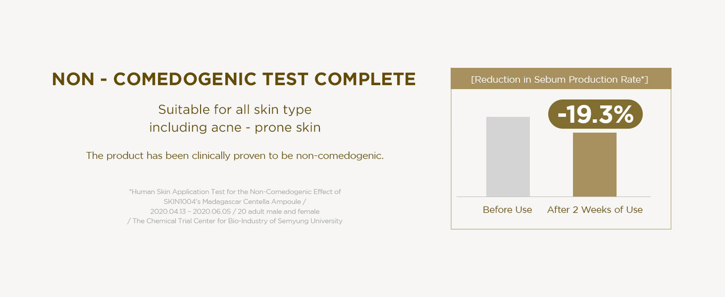 SKIN1004 Sérum Facial Ampola de Centella Asiática de Madagascar 1,85 fl.oz, 55ml, Acalma Pele com Tendência a Acne e Sensível