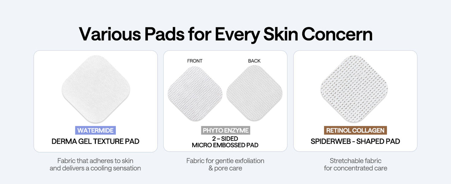 Mediheal Discos de Toner com Madecassoside - com Centella Asiatica para Tratar Manchas e Melhorar o Tom Desigual da Pele - Tecido de Gaze Vegano