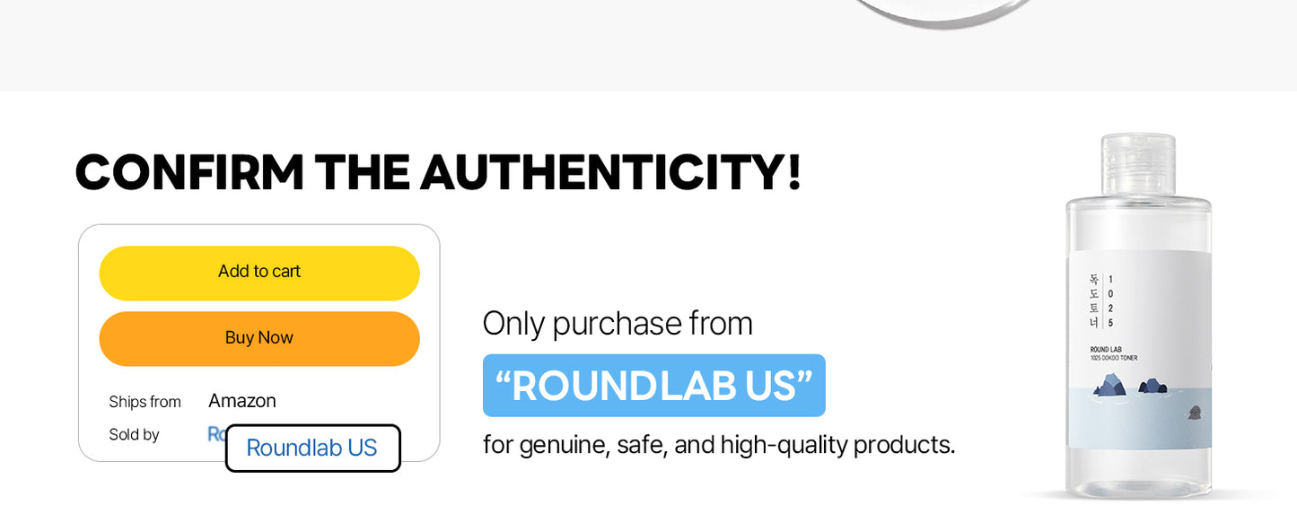 ROUND LAB Toner 1025 Dokdo 200 ml, Controle de Oleosidade e Redução do Excesso de Sebo, Tônico Facial Esfoliante Suave, Água do Mar Profundo para Hidratação, Acabamento Suave Sem Pegajosidade, Cuidados com a Pele Coreana