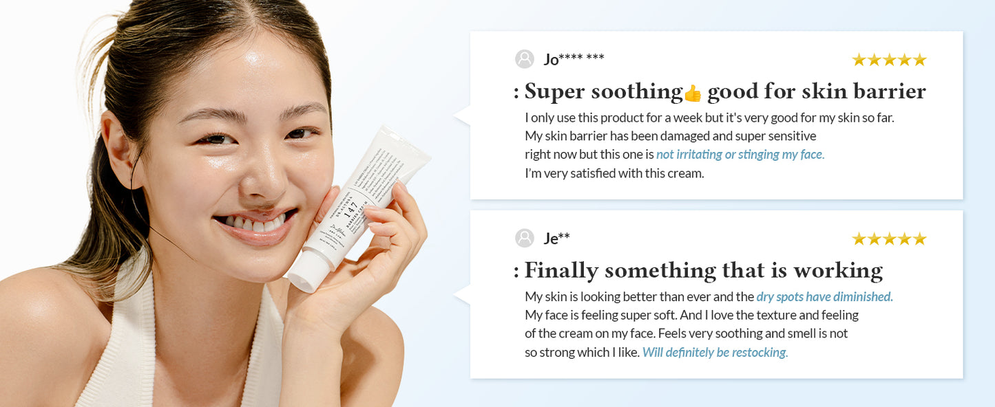 Dr.Althea Creme Protetor 147 | Cuidado Diário da Barreira da Pele | Hidratação Profunda com Ácido Hialurônico e Ceramidas | Cuidados com a Pele Veganos Coreanos para Todos os Tipos de Pele | 50 ml