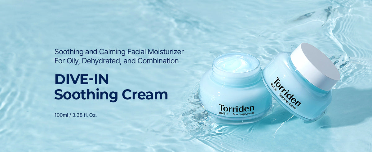 Torriden Crema Suavizante DIVE IN con Ácido Hialurónico 100ml (3.38 fl. oz) | Hidratante Facial Revitalizante para Piel Sensible y Seca | Ácido Hialurónico, Pantenol, Alantoína
