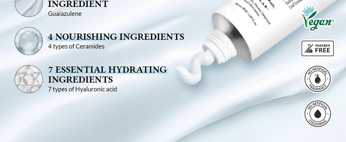 Dr.Althea Crema Barrera 147 | Cuidado Diario de la Barrera Cutánea | Hidratación Profunda con Ácido Hialurónico y Ceramidas | Cuidado Vegano Coreano para Todo Tipo de Piel | 1.7 Fl Oz