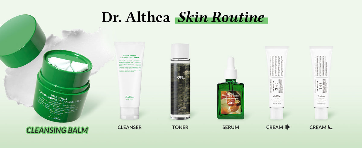 Dr.Althea Bálsamo Limpiador Pure Grinding | Aceite Limpiador de Maquillaje en un Solo Paso con Madecassoside | Textura de Sorbete No Grasosa | Calmante para Todo Tipo de Piel | Cuidado de la Piel Vegano Coreano | 1.69 Fl Oz