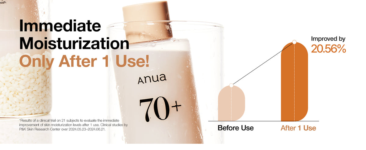 ANUA Rice 70 Glow Milky Toner, para Piel de Cristal, Agua de Arroz, Niacinamida, Ceramidas, Pantenol, Sin Fragancia, No Comedogénico, Seguro para Acné Fúngico, Cuidado de la Piel Coreano, 250ml/8.45fl.oz.