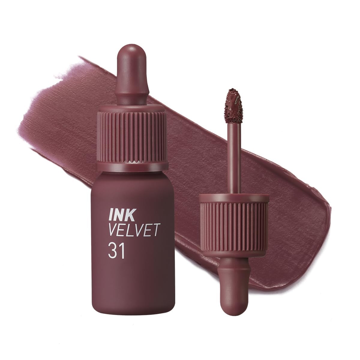 Peripera Ink the Velvet Lip Tint, Cor de Alta Pigmentação, Longa Duração, Leve, Não Testado em Animais, Sem Glúten, Sem Parabenos