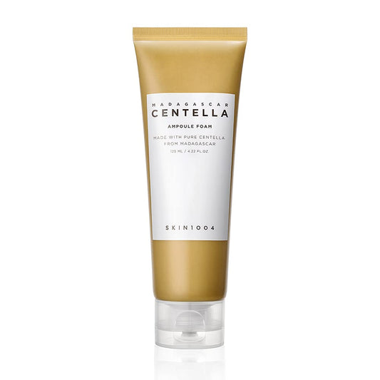 SKIN1004 Espuma Ampoule Centella de Madagascar 125ml, 4,22 fl.oz, Espuma de Limpeza com pH Baixo, Pó de Soda Natural, Surfactante de Coco e Classificação Verde EWG