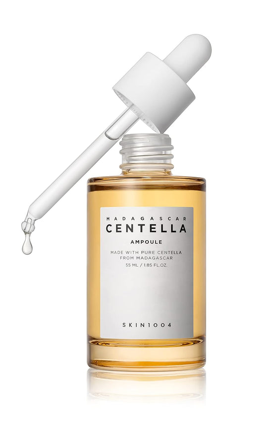 SKIN1004 Sérum Facial Ampola de Centella Asiática de Madagascar 1,85 fl.oz, 55ml, Acalma Pele com Tendência a Acne e Sensível