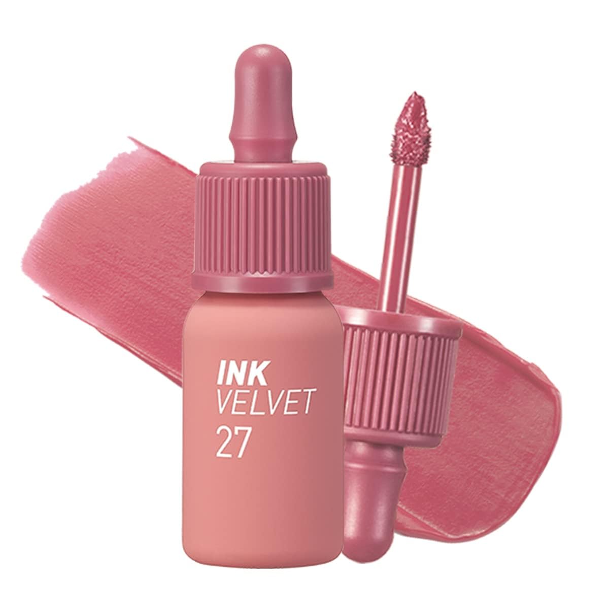 Peripera Ink the Velvet Lip Tint, Cor de Alta Pigmentação, Longa Duração, Leve, Não Testado em Animais, Sem Glúten, Sem Parabenos