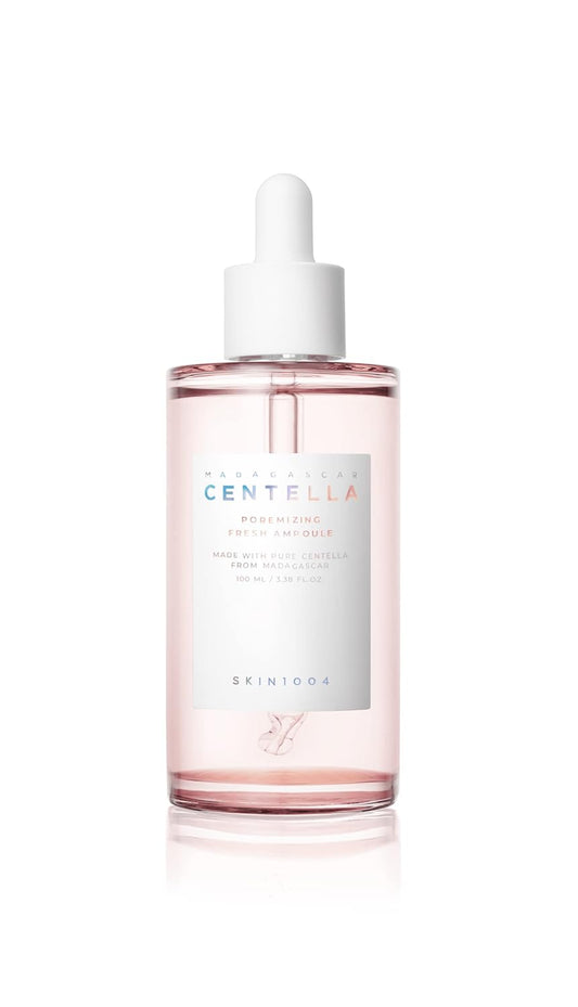 SKIN1004 Ampola Refrescante Madagascar Centella Poremizing 100 ml (3,38 fl. oz) | Hidratação Suavizante | Pele Oleosa e Mista
