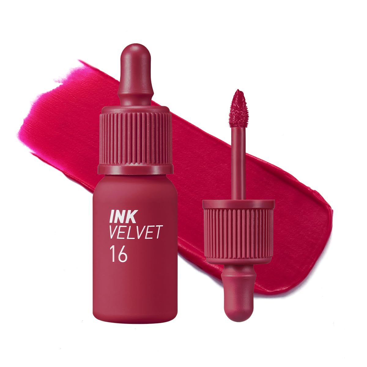 Peripera Ink the Velvet Lip Tint, Cor de Alta Pigmentação, Longa Duração, Leve, Não Testado em Animais, Sem Glúten, Sem Parabenos